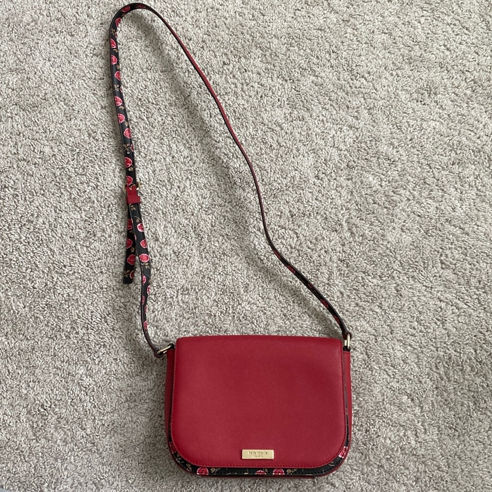 Kate Spade Floral Flap Crossbody
